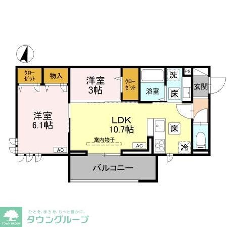 Bleu Lapinの物件間取画像